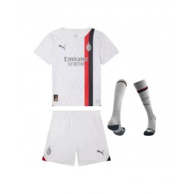 Camiseta juvenil del AC Milan, equipo completo, visitante 2023/24