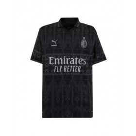 Camiseta auténtica de visitante del AC Milan X Pleasures 2023/24 cuarta