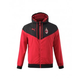 Sudadera con capucha del AC Milan 2023/24 - Negro y rojo