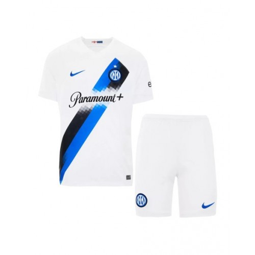 Kit de camiseta juvenil del Inter de Milán 2023/24 de visitante