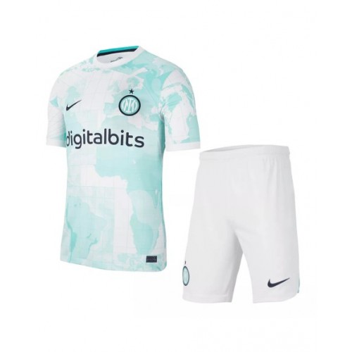 Kit de camiseta de visitante del Inter de Milán 2022/23