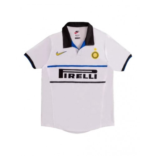 Camiseta de fútbol retro visitante del Inter de Milán 1998/99