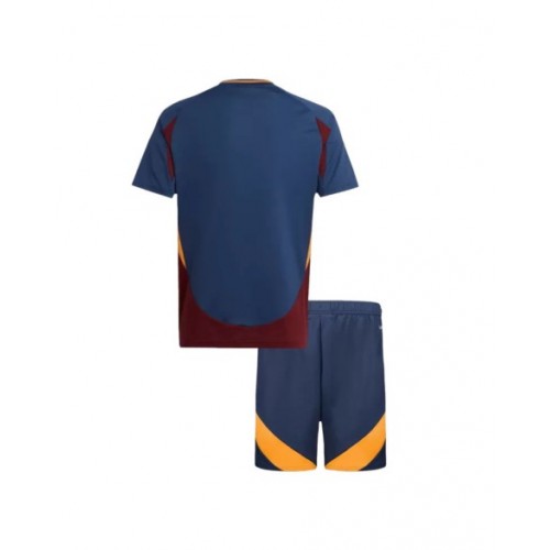 Kit de camiseta de fútbol de visitante de la Roma 2024/25 para niños (camiseta + pantalón corto)