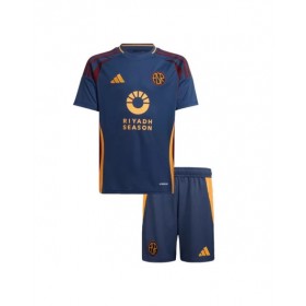 Kit de camiseta de fútbol de visitante de la Roma 2024/25 para niños (camiseta + pantalón corto)