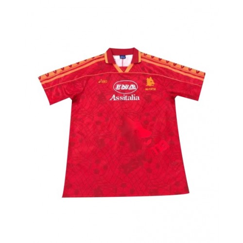 Camiseta retro de local de la Roma 1995/96