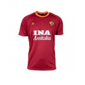  Camiseta retro de local de la Roma 2000/01