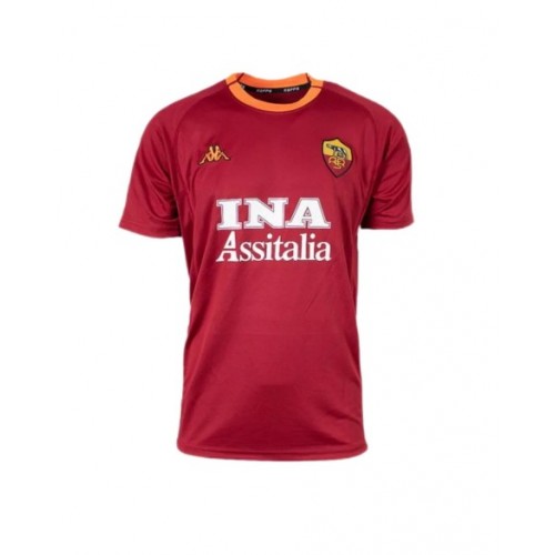  Camiseta retro de local de la Roma 2000/01