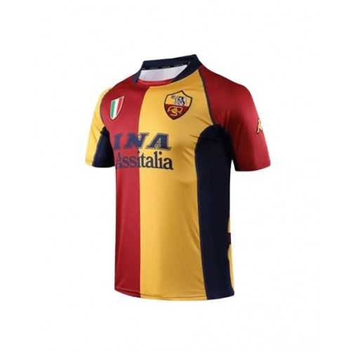 Camiseta retro de visitante de la Roma 2001/02