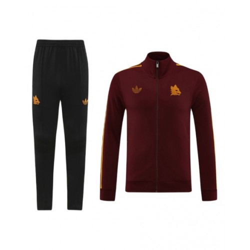 Chaqueta de entrenamiento de la Roma (chaqueta + pantalón) 2024/25