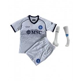 Camiseta juvenil del Napoli, equipo completo, segunda equipación 2023/24