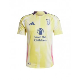 Camiseta de fútbol de visitante de la Juventus auténtica 2024/25 - Patrocinador de Save The Children