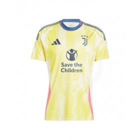 Camiseta de fútbol de visitante de la Juventus 2024/25 - Patrocinador de Save The Children