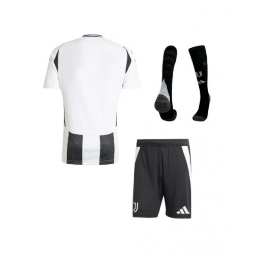 Kit de camiseta de local de la Juventus 2024/25 (camiseta + pantalón corto + medias)