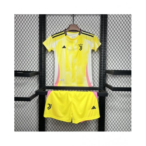 Kit de visitante para niños de la Juventus 2024/25