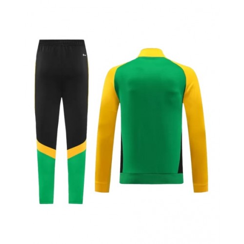 Kit de entrenamiento del Arsenal 2024/25 - Verde y amarillo (chaqueta + pantalón)