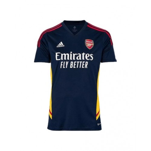 Camiseta de entrenamiento previa al partido del Arsenal 2022/23 azul marino