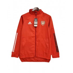 Chaqueta cortavientos Arsenal 2021/22 de color rojo