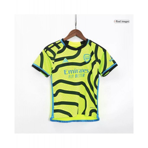 Kit de camiseta juvenil del Arsenal 2023/24 de visitante