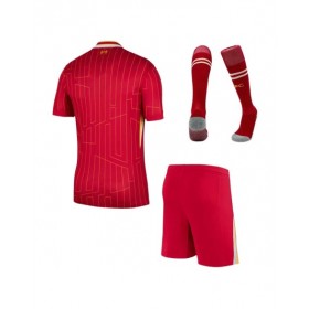 Kit de camiseta de fútbol local del Liverpool 2024/25 (camiseta + pantalón corto + medias)