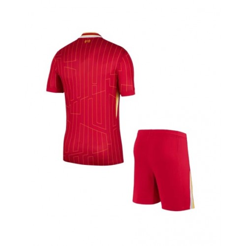 Kit de camiseta de fútbol local del Liverpool 2024/25 (camiseta + pantalón corto)