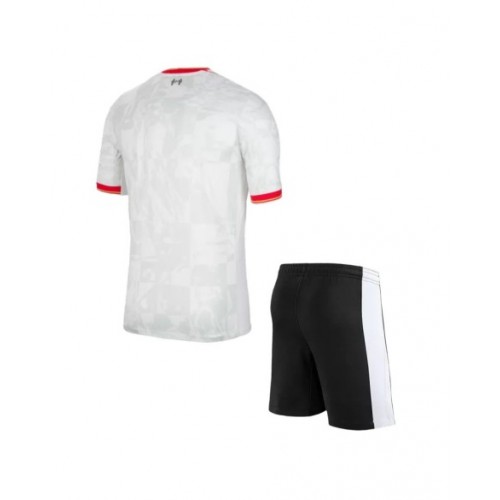 Kit de camiseta de fútbol de visitante de tercera equipación del Liverpool 2024/25 (camiseta + pantalón corto)