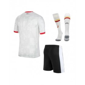 Kit de camiseta de fútbol de visitante de tercera equipación del Liverpool 2024/25 (camiseta + pantalón corto + medias)