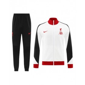 Kit de entrenamiento del Liverpool 2024/25 - Blanco (Chaqueta+Pantalones)