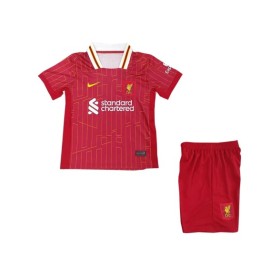 Kit de camiseta local del Liverpool 2024/25 para niños (camiseta + pantalón corto)