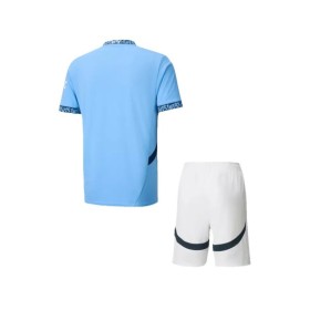 Kit de camiseta de local del Manchester City 2024/25 (camiseta + pantalón corto)