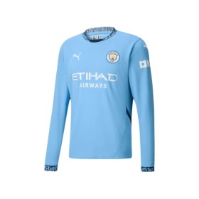 Camiseta local de manga larga del Manchester City 2024/25