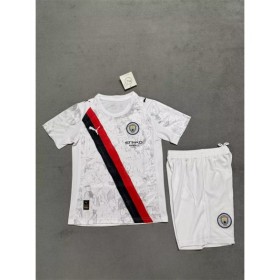 Camiseta juvenil de visitante del Manchester City 2025/26