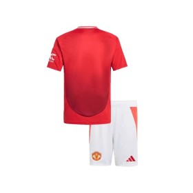 Kit de camiseta local del Manchester United 2024/25 para niños (camiseta + pantalón corto)