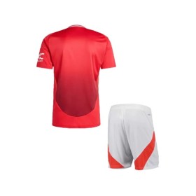 Kit de camiseta de local del Manchester United 2024/25 (camiseta + pantalón corto)