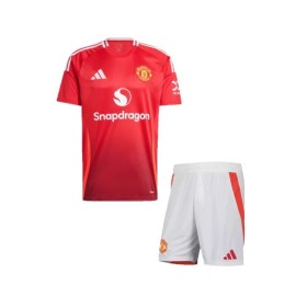 Kit de camiseta de local del Manchester United 2024/25 (camiseta + pantalón corto)