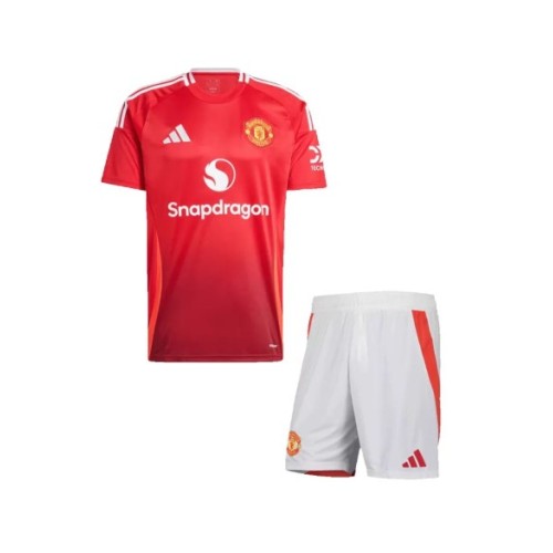 Kit de camiseta de local del Manchester United 2024/25 (camiseta + pantalón corto)