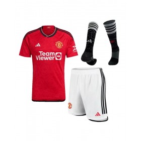 Camiseta completa del Manchester United 2023/24 de local