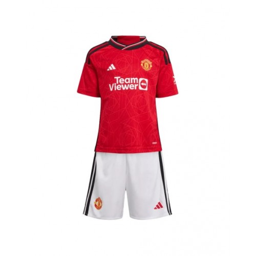 Kit de camiseta juvenil del Manchester United 2023/24 de local