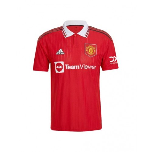 Camiseta de fútbol local auténtica del Manchester United 2022/23