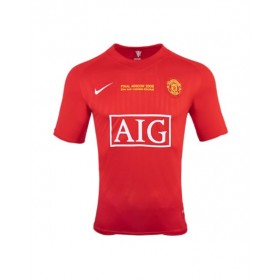 Camiseta local del Manchester United 2007/08 Liga de Campeones