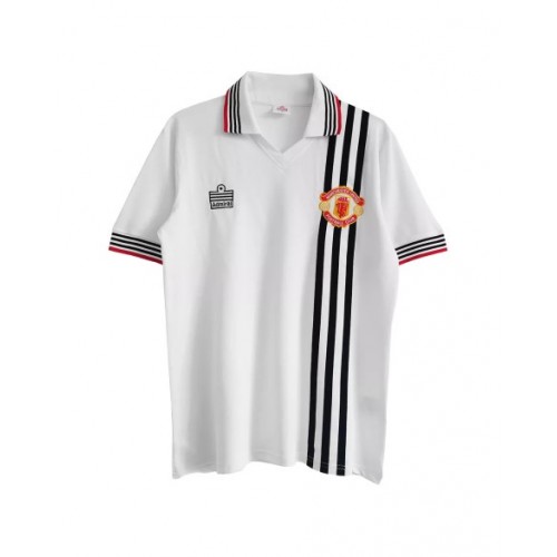 Camiseta retro de visitante del Manchester United 1975/80 de Admiral