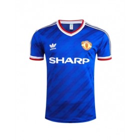 Camiseta retro visitante del Manchester United 1986