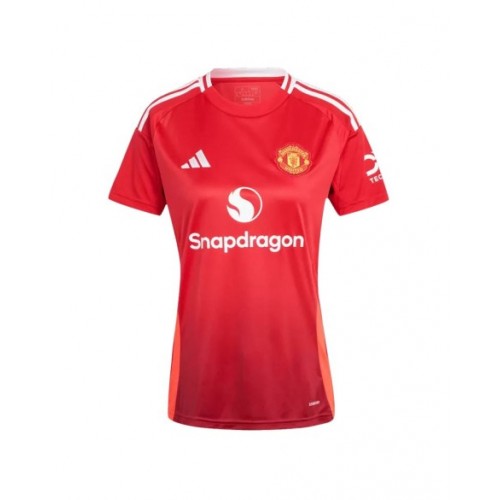 Camiseta de fútbol local del Manchester United para mujer 2024/25