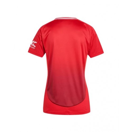 Camiseta de fútbol local del Manchester United para mujer 2024/25