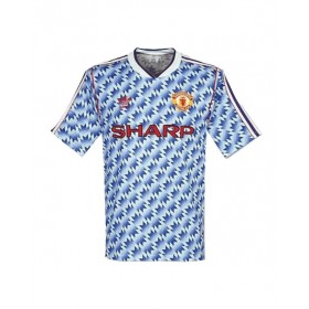 Camiseta retro visitante del Manchester United 1990/92