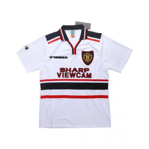 Camiseta retro visitante del Manchester United 1998/99