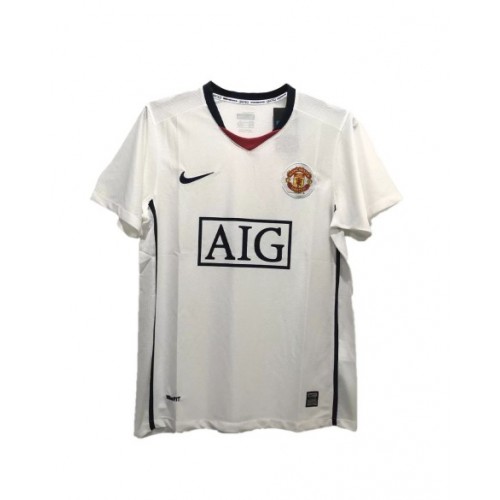 Camiseta retro visitante del Manchester United 2008/09