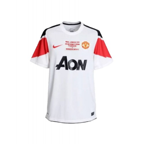 Camiseta retro visitante del Manchester United 2010/11