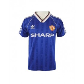 Camiseta retro visitante del Manchester United 88/90