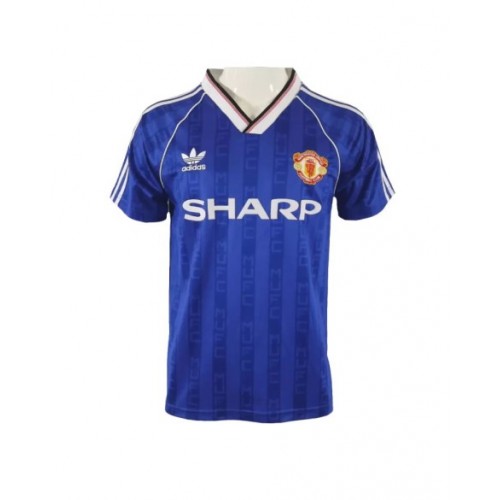 Camiseta retro visitante del Manchester United 88/90