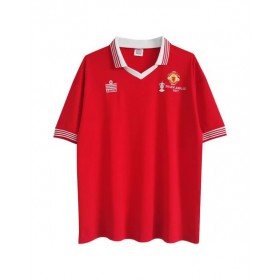 Camiseta retro de local del Manchester United 1977 de Admiral